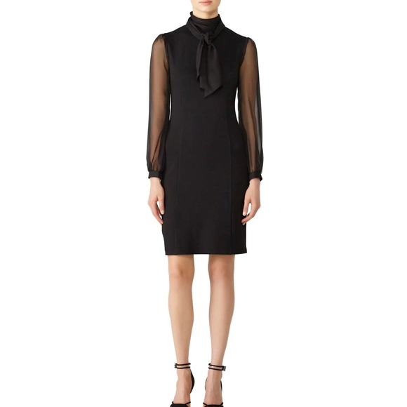 Slate & Willow Dresses & Skirts - Slate & Willow Sheer Sleeve Dress